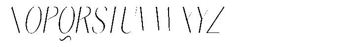 Gravontis Soft Thin Condensed Italic Font UPPERCASE