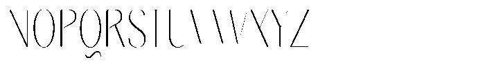 Gravontis Soft Thin Condensed Font UPPERCASE