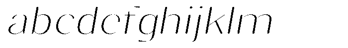 Gravontis Soft Thin Expanded Italic FONT