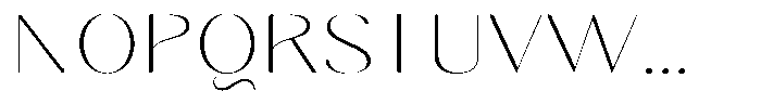 Gravontis Soft Thin Expanded Font UPPERCASE
