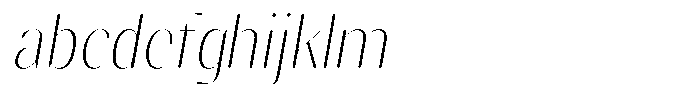 Gravontis Soft Thin Semi Condensed Italic FONT