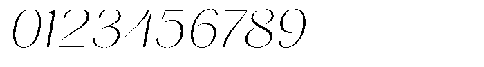 Gravontis Soft Thin Semi Expanded Italic Font OTHER CHARS