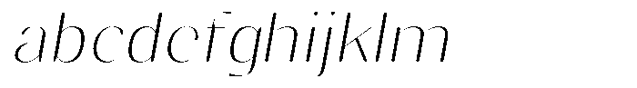 Gravontis Soft Thin Semi Expanded Italic FONT