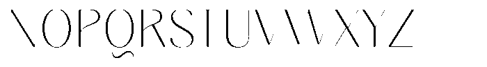 Gravontis Soft Thin Font UPPERCASE