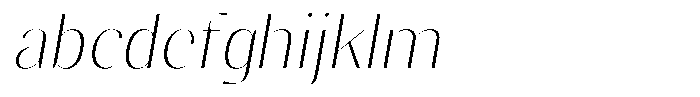 Gravontis Thin Italic FONT