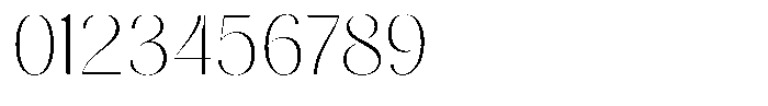 Gravontis Thin Font OTHER CHARS