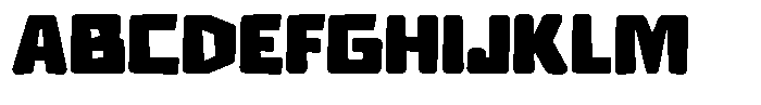 Gravox Regular Font UPPERCASE