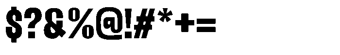 Gravtune Font OTHER CHARS