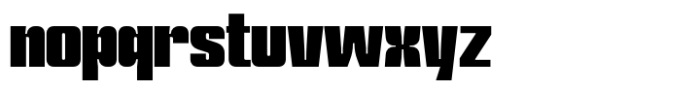Graxor Black Font LOWERCASE