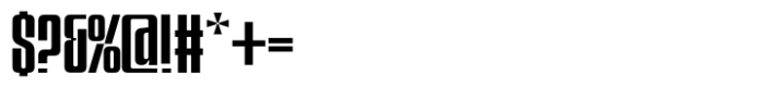 Graxor Medium Font OTHER CHARS