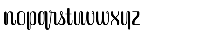 Grayishblue Regular Font LOWERCASE