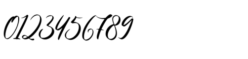 Graynita Calligraphy Font OTHER CHARS