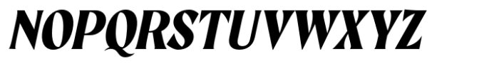 Grayscale Extra Bold Italic Font UPPERCASE