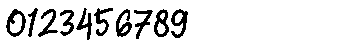 Graze Touch Bold Font OTHER CHARS