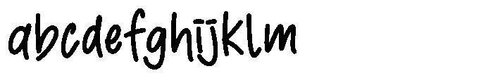Graze Touch Bold FONT