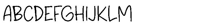 Graze Touch Regular Font UPPERCASE