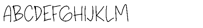 Graze Touch Thin Font UPPERCASE