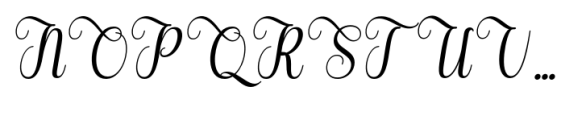 Graziella Script Italic Font UPPERCASE