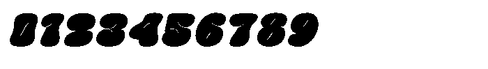 Greasy Italic Font OTHER CHARS