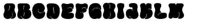 Greasy Regular Font UPPERCASE