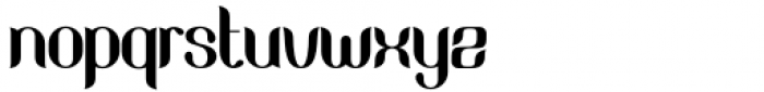 Great Belly Regular Font LOWERCASE