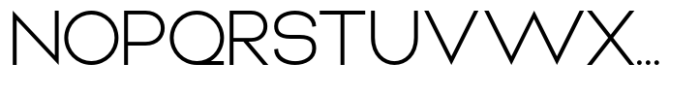 Great Gusto Extra Light Font UPPERCASE