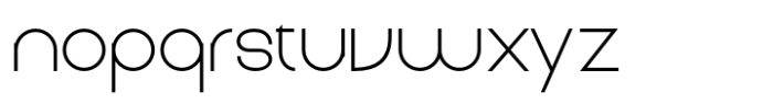 Great Gusto Thin Font LOWERCASE