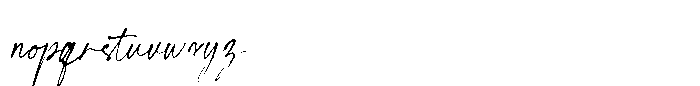 Great Publicity Font LOWERCASE