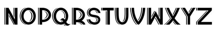 Great Shadow Font UPPERCASE
