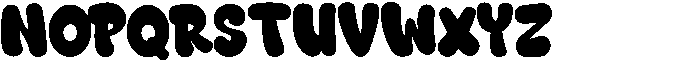 Great Splash Regular Font UPPERCASE