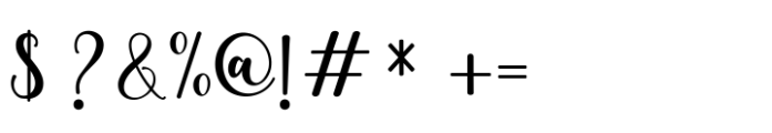 Great holiday Font OTHER CHARS