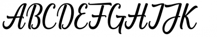 Greater Amberjack Regular Font UPPERCASE