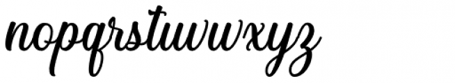 Greater Amberjack Regular Font LOWERCASE