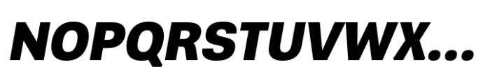 Greater Neue Bold Italic Font UPPERCASE