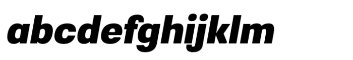 Greater Neue Bold Italic Font LOWERCASE