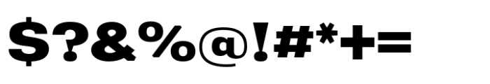 Greater Neue Expanded Bold Font OTHER CHARS