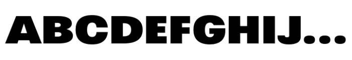 Greater Neue Expanded Extra Bold Font UPPERCASE