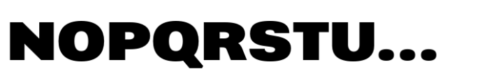 Greater Neue Expanded Extra Bold Font UPPERCASE