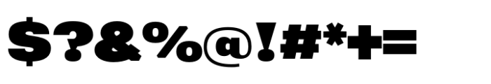 Greater Neue Expanded Heavy Font OTHER CHARS