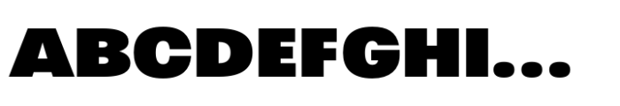 Greater Neue Expanded Heavy Font UPPERCASE