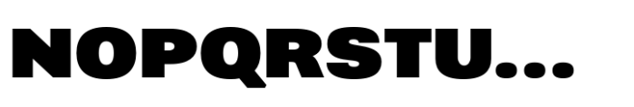 Greater Neue Expanded Heavy Font UPPERCASE