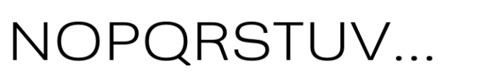 Greater Neue Expanded Light Font UPPERCASE