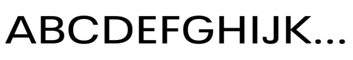 Greater Neue Expanded News Font UPPERCASE