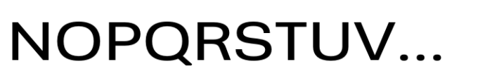 Greater Neue Expanded News Font UPPERCASE
