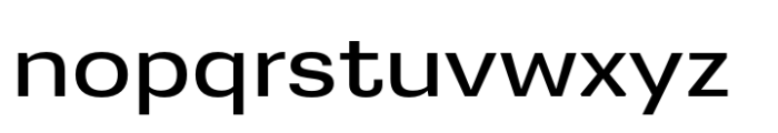 Greater Neue Expanded News Font LOWERCASE
