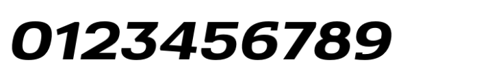 Greater Neue Expanded Semi Bold Italic Font OTHER CHARS