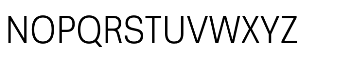 Greater Neue Narrow Light Font UPPERCASE