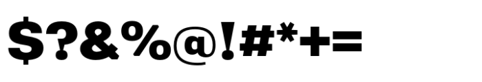 Greater Neue Wide Bold Font OTHER CHARS