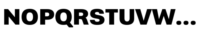 Greater Neue Wide Bold Font UPPERCASE