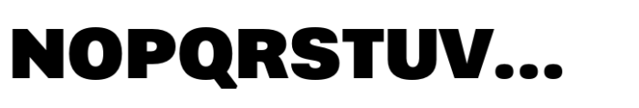 Greater Neue Wide Extra Bold Font UPPERCASE